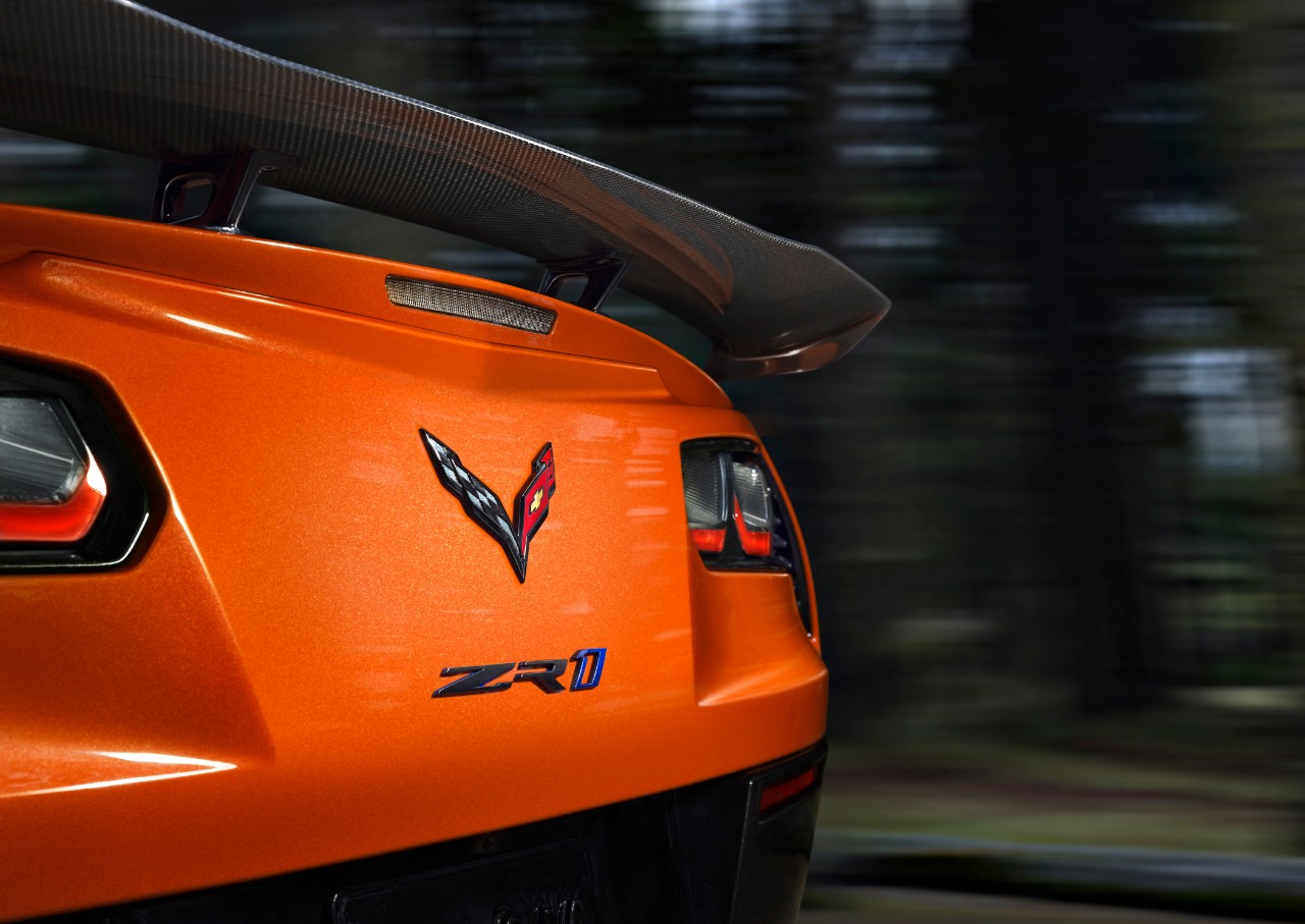 Chevrolet presenteert de snelle ZR1 versie van de huidige Corvette.