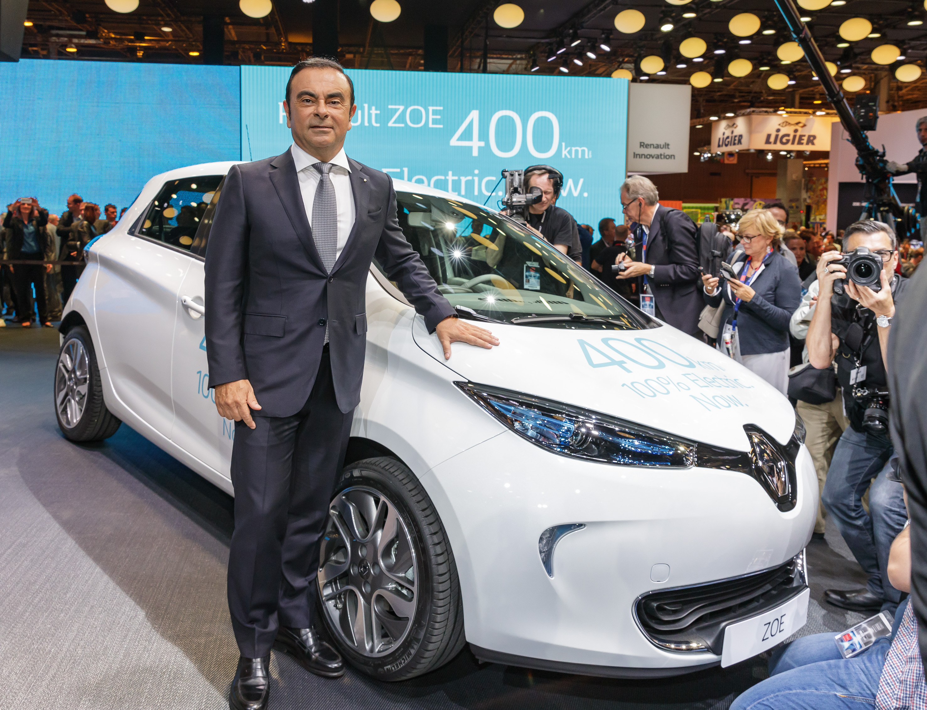 Carlos Ghosn heeft het zes jaren plan bekend gemaakt van zijn Renault-Nissan-Mitsubishi alliantie.