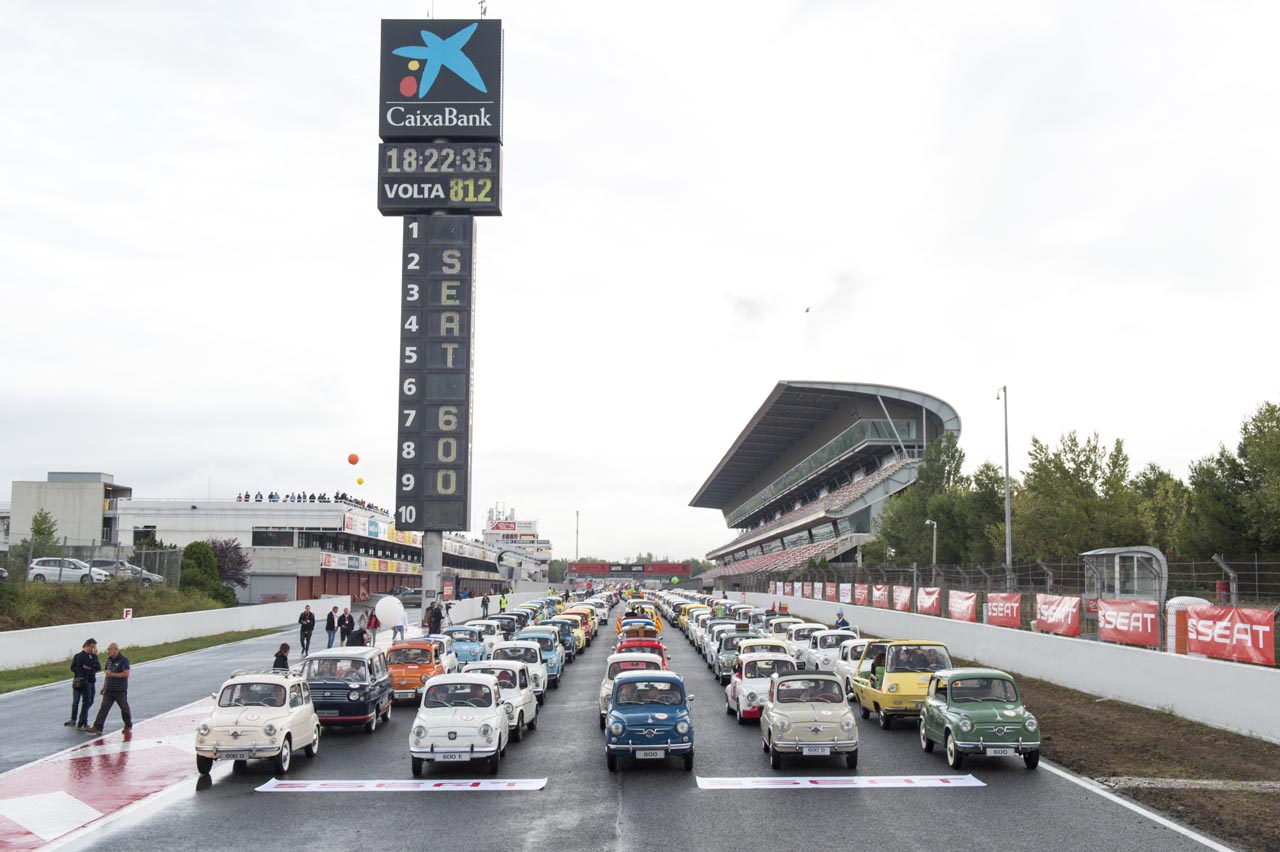 Seat probeerde zoveel mogelijk overgebleven exemplaren van de legendarische 600 bij elkaar te krijgen voor vermelding in het Guinness Book of Record.