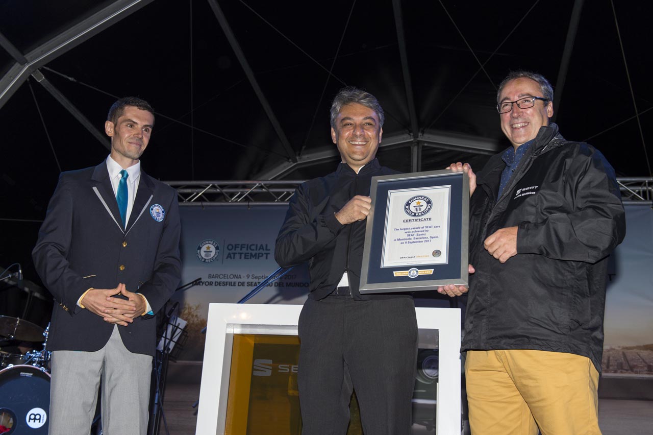 Seat probeerde zoveel mogelijk overgebleven exemplaren van de legendarische 600 bij elkaar te krijgen voor vermelding in het Guinness Book of Record.