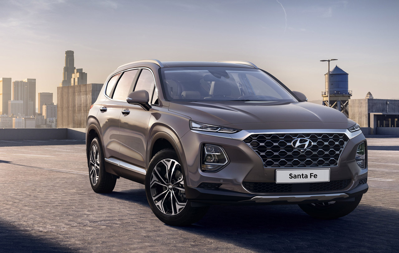 Hyundai geeft twee foto's vrij van de nieuwe Santa Fe