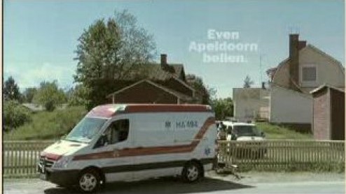 De reclame van Centraal Beheer Achmea heb je vast al gezien op televisie. De spot waarin twee Finse ambulancebroeders die een nieuwe ambulance in gebruik nemen. Dit nieuwe voertuig heeft parkeersensor