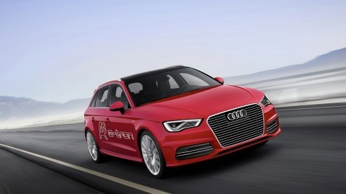 Audi A3 Sportback e-tron in 2014 op de markt