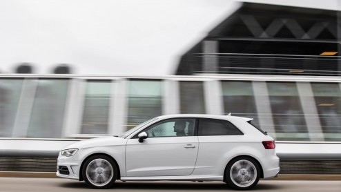 Audi S3 2.0 TFSI 300 pk autotest. Ook verkrijgbaar als Sportback en later als Limousine.