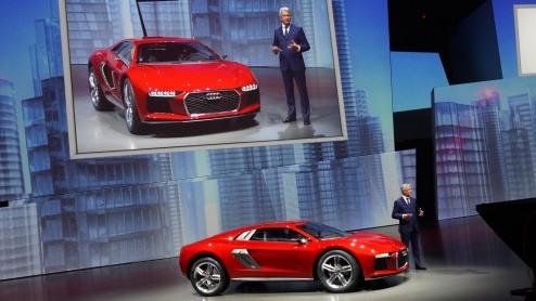 Audi nanuk quattro concept met 5.0 V10 TDI en vierwielbesturing naar IAA. Deze bijzondere crossover heeft R8-prestaties!