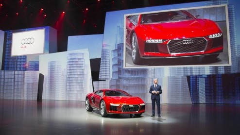 Audi nanuk quattro concept met 5.0 V10 TDI en vierwielbesturing naar IAA. Deze bijzondere crossover heeft R8-prestaties!