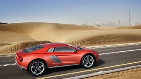 Audi nanuk quattro concept met 5.0 V10 TDI en vierwielbesturing naar IAA. Deze bijzondere crossover heeft R8-prestaties!