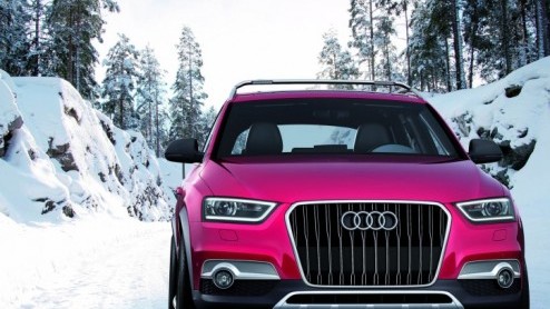 Audi presenteert tijdens de Auto Show in Detroit een extra krachtige en winterse uitvoering van de Audi Q3 met de naam Vail. De speciale versie is voor deze gelegenheid uitgerust met een 314 pk sterke