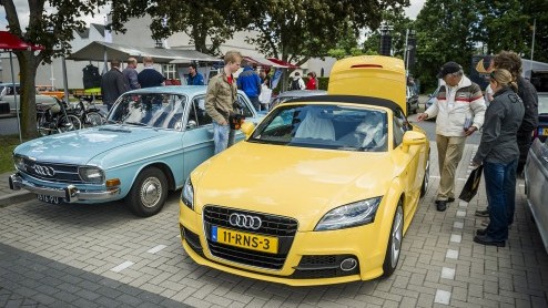Audi Tradition 2013 bij Audi Nederland in Leusden groot succes. Organisatie overweegt om er een terugkerend evenement van te maken, met deelname van clubs en verschillende workshops.