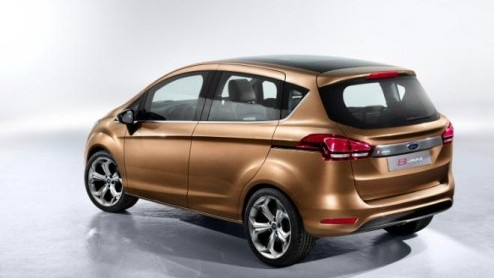 Het was een publiek geheim dat Ford met een compacte MPV op de markt zou komen. De nieuwe, ruime spruit onder de C-MAX heet niet heel verrassend B-MAX. En dit is het studiemodel, vrijwel gelijk aan de
