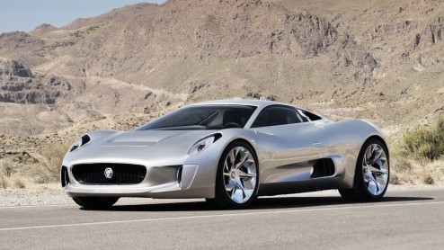 Kennen we 'm nog, die spectaculaire Jaguar C-X75? De Britten hebben zo juist bekend gemaakt deze sensatie op wielen in beperkte productie te nemen. Geweldig!