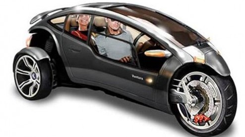 Voor wie aan drie wielen genoeg heeft was er al even de Venture Carver beschikbaar. Een motorachtig voertuig dat zelfs bij TopGear goed in de smaak viel. Het merk heeft nu ook een hybride variant onth