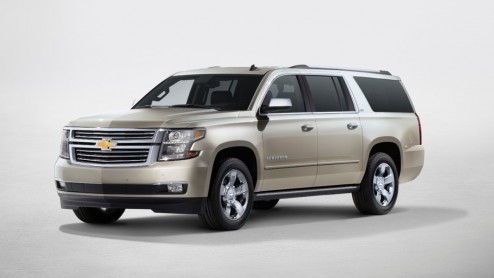 De 2015 Chevrolet Tahoe en Suburban doen hun intrede in Amerika.