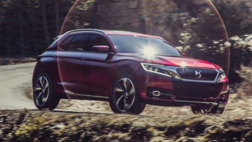 Citroen presenteert DS Wild Rubis Concept in Shanghai.