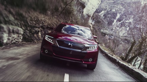 Citroen presenteert DS Wild Rubis Concept in Shanghai.