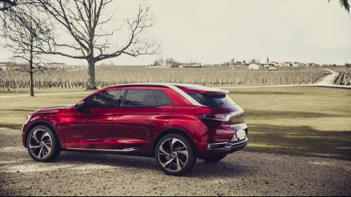 De in China onthulde Citroen DS Wild Rubis heeft een groen hart, hij is met een 1.6 liter benzinemotor en een elektromotor aan zet een plug-in hybride.