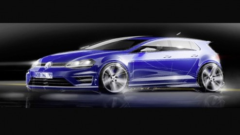 De nieuwe Volkswagen Golf R is een feit. Met een vermogen van 300 pk is het de krachtigste in serie geproduceerde Golf ooit. Vanaf eind september worden de orderboeken geopend.