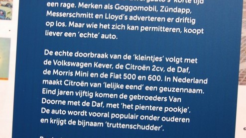 Autoreclame is van alle tijden. De tentoonstelling '125 jaar Autoreclame' in het Museum van de Twintigste Eeuw brengt dat op amuserende wijze in beeld. Wanneer ontwikkelde de auto zich tot statussymbo