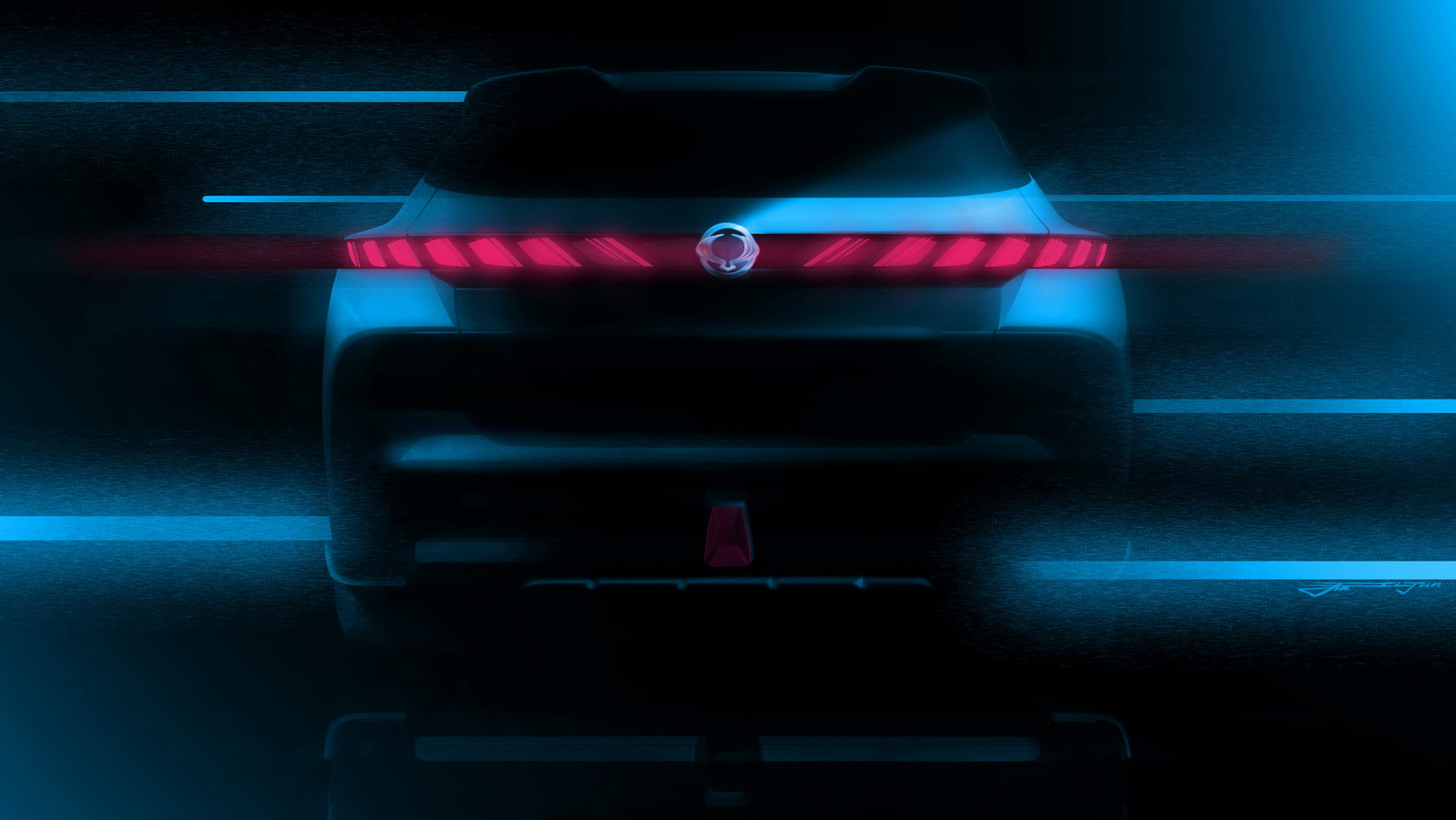 SsangYong komt naar Geneve met de e-SIV concept, een volledig elektrisch aangedreven SUV.