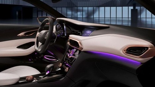 Infiniti Q30 Concept laat zich voortijdig zijn. Officile onthulling op IAA Frankfurt 2013.