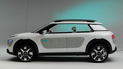 Citroen heeft de eerste beelden van de Cactus de wereld rond gestuurd, die model staat voor de toekomstige C-lijn van de fabrikant. Een afgeleide van deze Cactus komt medio volgend jaar als C4 Cactus.