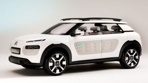 Citroen heeft de eerste beelden van de Cactus de wereld rond gestuurd, die model staat voor de toekomstige C-lijn van de fabrikant. Een afgeleide van deze Cactus komt medio volgend jaar als C4 Cactus.
