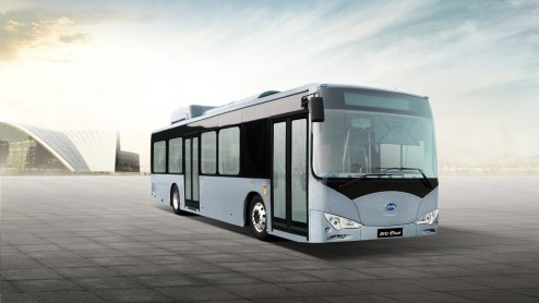Elektrisch busvervoer voor Schiphol vanaf zomer 2014 met de BYD eBus.
