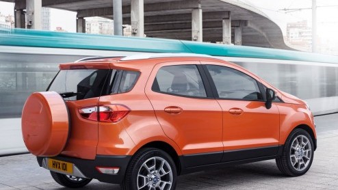 De Europese Ford EcoSport is onthuld op het Mobile World Congress in Barcelona