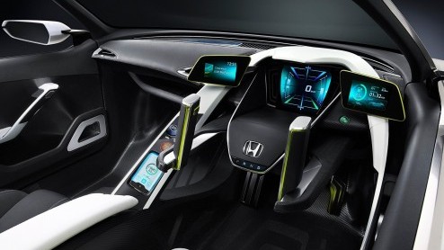 In Tokyo debuteert de Honda EV-STER, een nieuwe generatie sportauto met elektrische aandrijving. Het studiemodel is uit oogpunt van efficintie vervaardigd deels uit koolstofvezel. Productieplannen zi