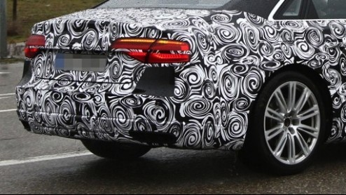 Facelift Audi A8 is onderweg. Verschillen zullen nadrukkelijk zichtbaar zijn.
