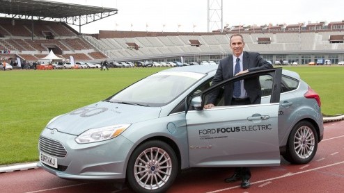 Tijdens de Professional Passionates Electric Rally vanuit Amsterdam heeft de Ford Focus Electric zijn eerste kilometers op Hollandse bodem gemaakt. De aanvoerder van een nieuwe generatie gelektrifice