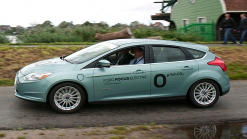 Prijs Ford Focus Electric vanaf 39.990 euro.