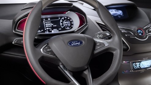 De nieuwe Ford Kuga komt er aan. Op basis van de Vertrek Concept presenteert Ford volgende maand het productiemodel op de LA Motorshow. Volgend jaar komt de auto bij ons op de markt.