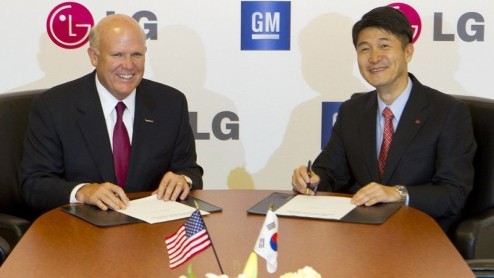 General Motors en de LG Group gaan gezamenlijk elektrische autos ontwerpen en ontwikkelen. De samenwerking wordt daarmee uitgebreid, want LG is reeds leverancier van de batterijcellen voor de Chevrol