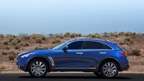 Infiniti geeft de FX een kleine opfrisser. Vooral de neus van de grote SUV is hierbij aangepakt. De officile presentatie vindt plaats op Pebble Beach Concours d'Elegance. Helaas vindt deze '2012 FX' 