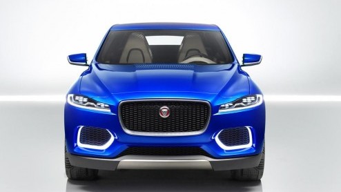 Dit is de Jaguar C-X17 crossover, de eerste crossover annex SUV van Jaguar.