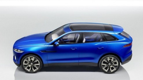 Dit is de Jaguar C-X17 crossover, de eerste crossover annex SUV van Jaguar.