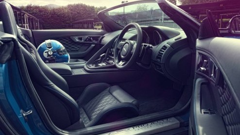 Zoals al eerder aangekondigd, presenteert Jaguar een speciale F-Type op Goodwood. Het betreft deze Project 7, een eerbetoon aan de D-Type van weleer.