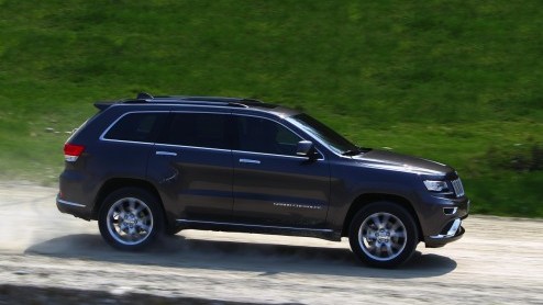 Autotest vernieuwde Jeep Grand Cherokee 2013. Gereden met 3.0 CRD en 3.6 benzine. Prijzen vanaf 64.990 euro.