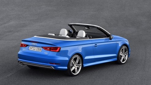 Audi A3 Cabriolet officieel bekend gemaakt. Gebaseerd op de A3 Limousine. Introductie begin 2014. Prijzen nog niet bekend.
