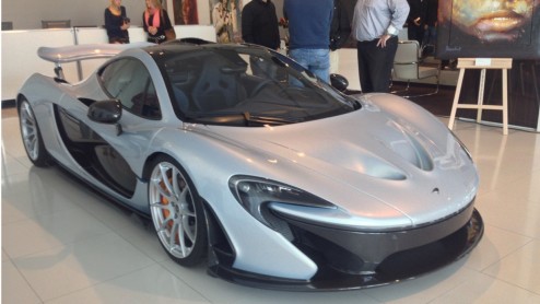 Louwman Exclusive heeft de vertegenwoordiging van McLaren voor Nederland verworven n toonde de nieuwe P1.