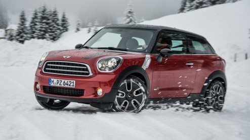 Mini Paceman komt ook met ALL4 beschikbaar.