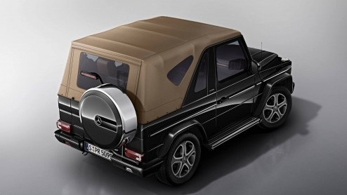 Mercedes G 500 Cabriolet uit productie als Final Edition in een oplage van 200 stuks.