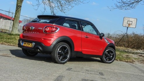 Autotest MINI Paceman Cooper S met ALL4 vierwielaandrijving.