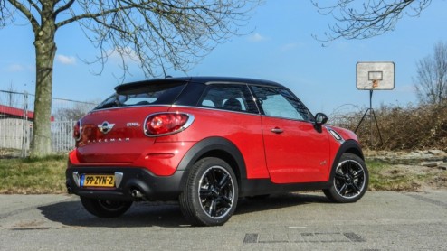 Autotest MINI Paceman Cooper S met ALL4 vierwielaandrijving.