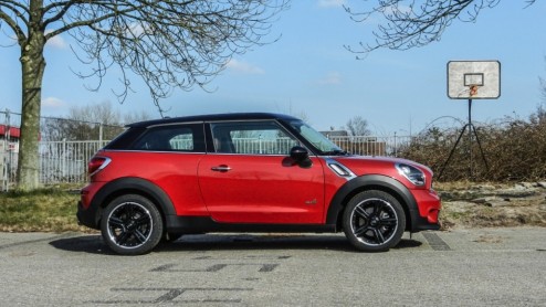 Autotest MINI Paceman Cooper S met ALL4 vierwielaandrijving.