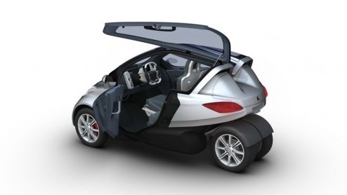 PSA, het moederconcern van Peugeot en Citroen, heeft de VELV voorgesteld. Het is een lichtgewicht driewielerachtige met elektrische aandrijving, ideaal voor in de stad.