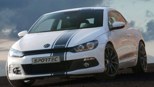 De Volkswagen Scirocco begint al aardig ingeburgerd te raken bij diverse tuners. Deze week duikt de Scirocco SC350 van Sportec op, met - je raadt het al - 350 pk! Maar de 2.0 TFSI is niet het enige da
