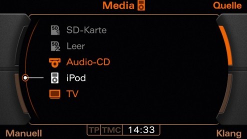 Audi heeft het radio/DVD-navigatiesysteem met MMI bediening een update gegeven. Een verbeterd scherm en snellere routeberekening helpen de A3, TT en R8-rijder nog beter op weg.