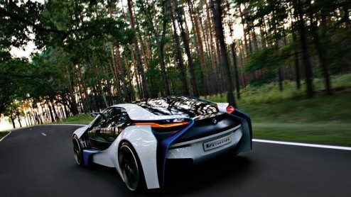 Leuk zon teaser van de BMW Vision EfficientDynamics Concept, maar we zien liever echte beelden. Nu deze beschikbaar zijn voorafgaand aan de IAA weten we dat de Duitsers op de zeer sportieve toer gaan